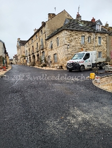 Travaux Grande rue de Fleurey sur Ouche 11.12.2025